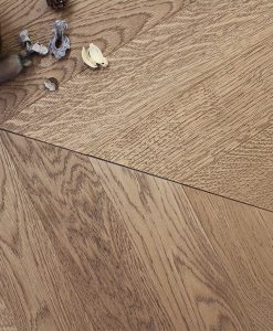 Spina Ungherese Rovere Brown: Parquet Prefinito