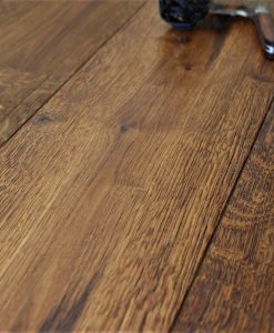 Maxiplancia Rovere Dark Brown: Parquet Prefinito